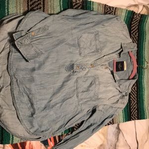 Boyfriend fit Chambray shirt
